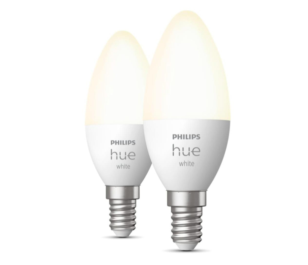 Philips Hue White Inteligentna Żarówka świeczka 2xE14 8719514320628 - 709749 - zdjęcie 2